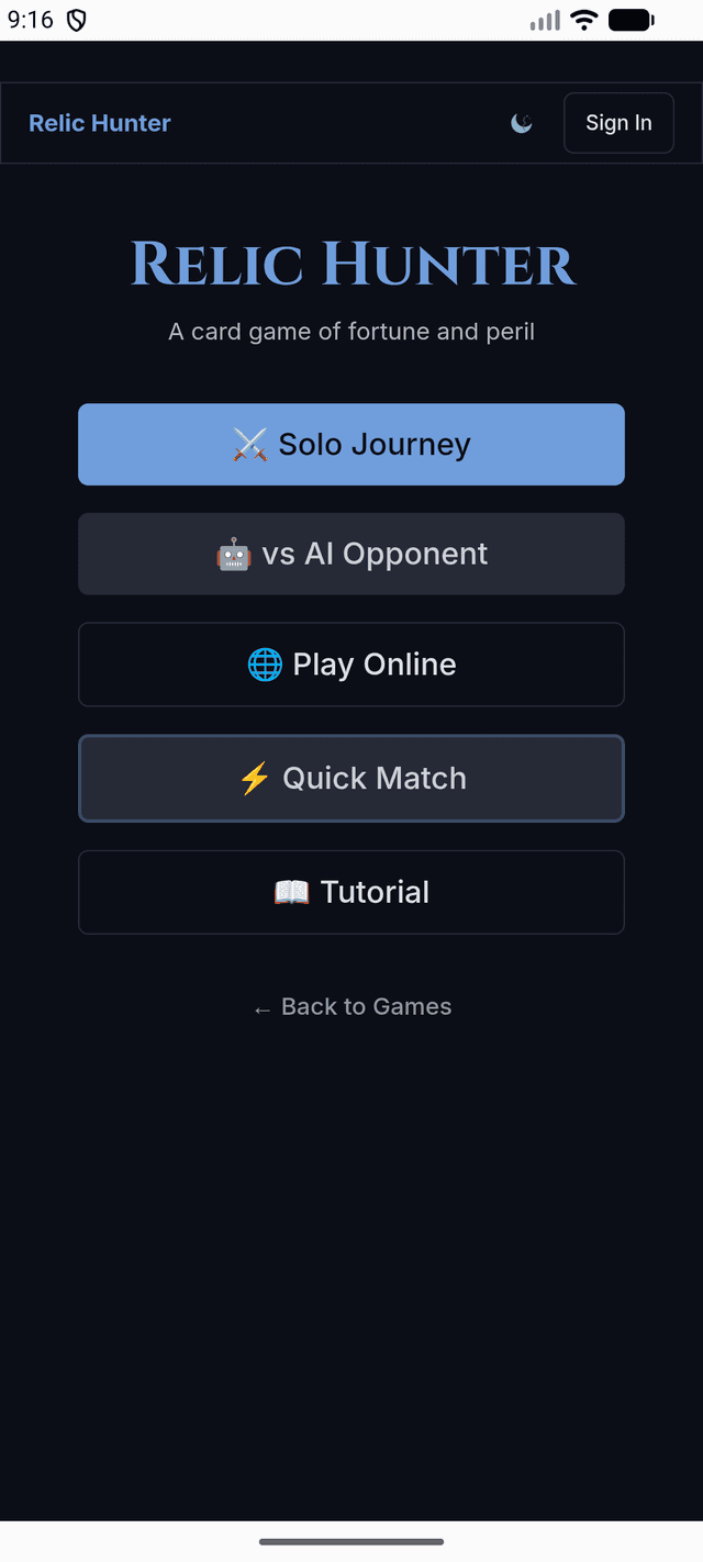 Cards of Kaladan app screenshot 2