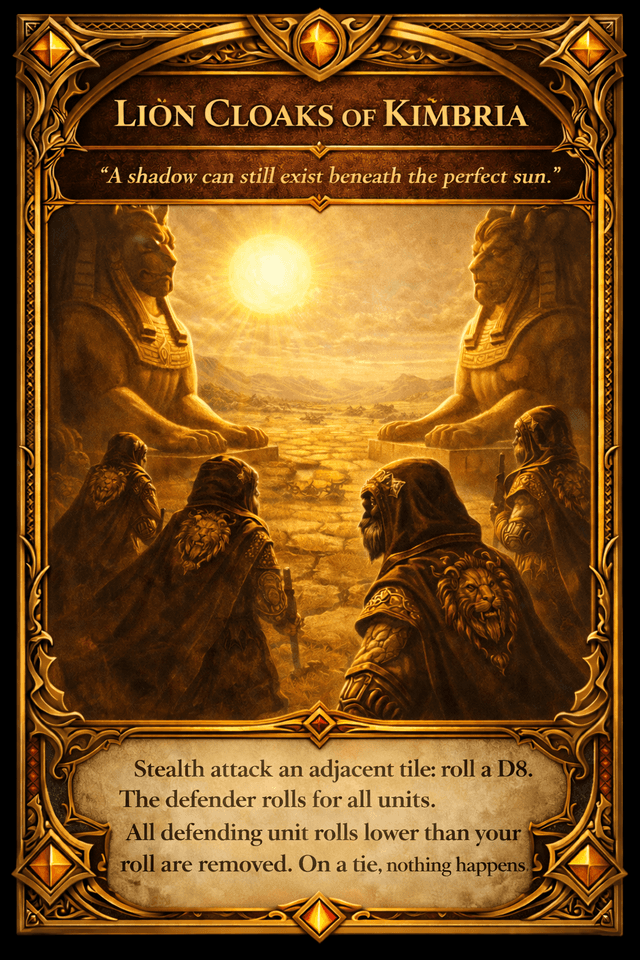 Lion Cloaks of Kimbria