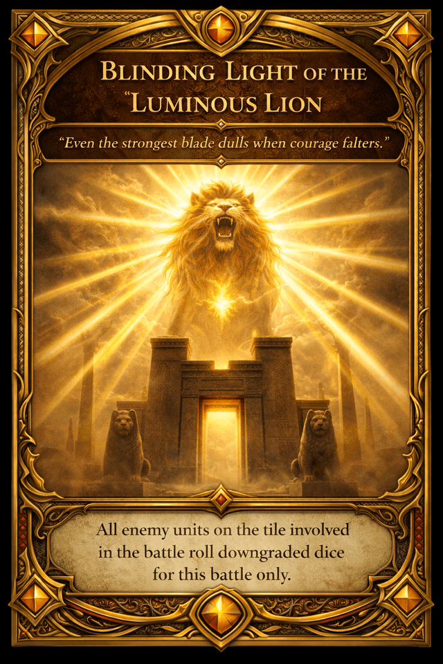 Blinding Light of the Luminous Lion