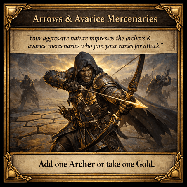 Arrows & Avarice Mercenaries