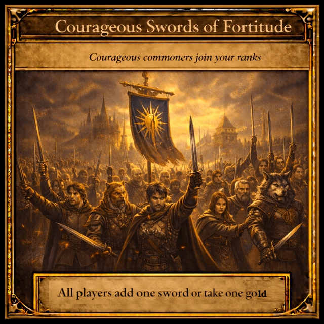 Courageous Swords of Fortitude